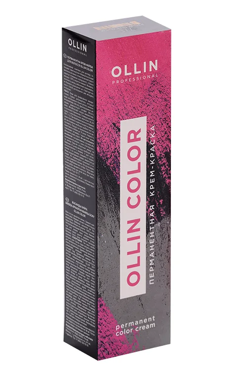 Крем-краска Ollin Professional Color для волос перманент русый пепельный 7/1 100 мл