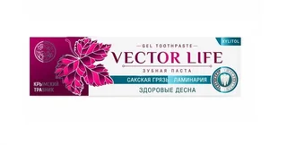 Зубная паста Крымский Травник Vector Life Здоровые десна, 100 г