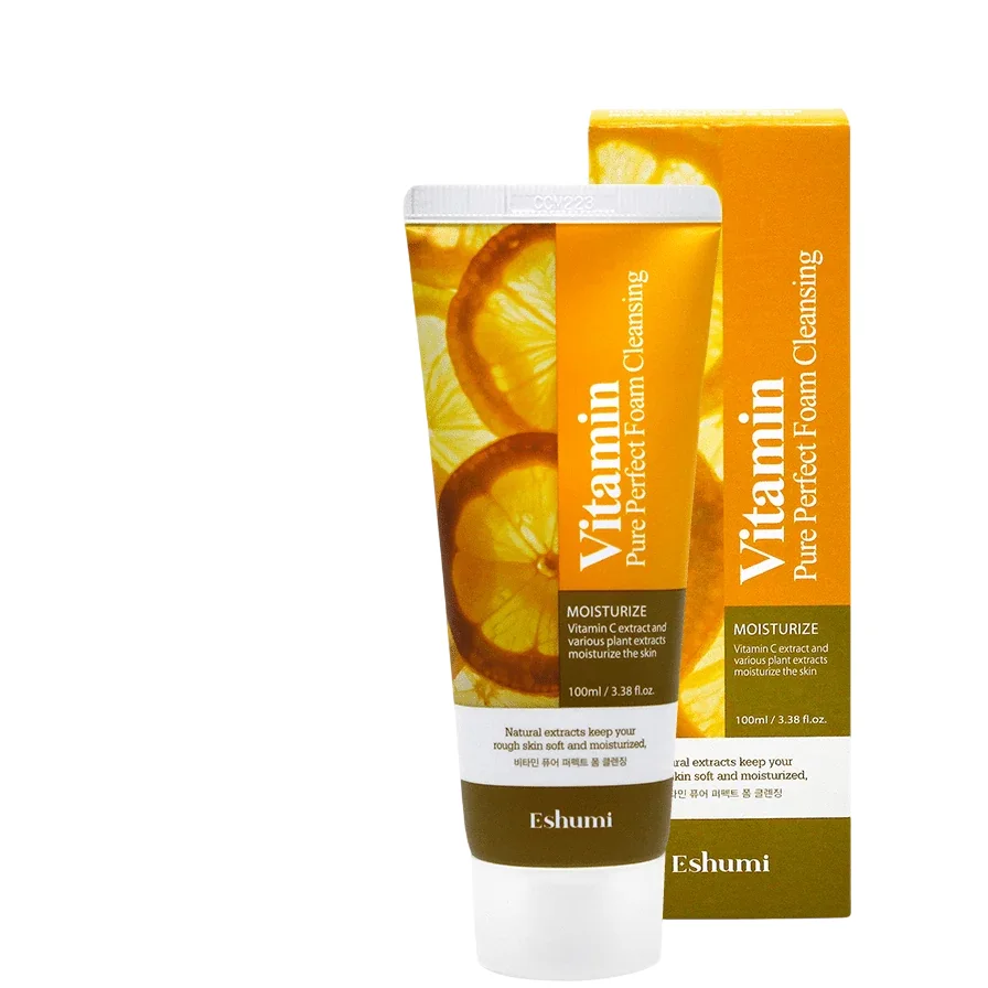 Витаминная пенка для умывания Eshumi Vitamin Pure Perfect Foam Cleansing,100 мл