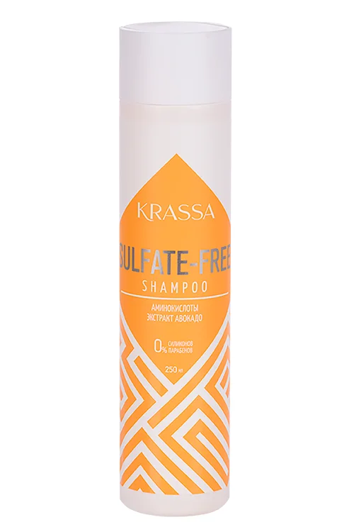 Шампунь Krassa Professional Sulfate-free для волос 250 мл