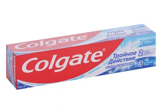 Зубная паста Colgate Тройное действие Экстра отбеливание 100 мл