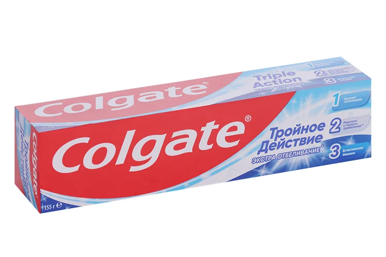 Зубная паста Colgate Тройное действие Экстра отбеливание 100 мл