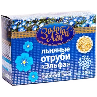 Отруби льняные 200 гр Золотой лён