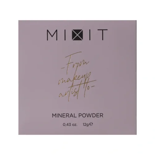 Пудра Mixit фиксирующая минеральная для лица 12 г