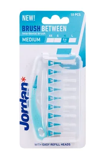 Ершики Jordan межзубные Brush Between р М 0,6 мм для очищ 1 держат+10 смен насадок