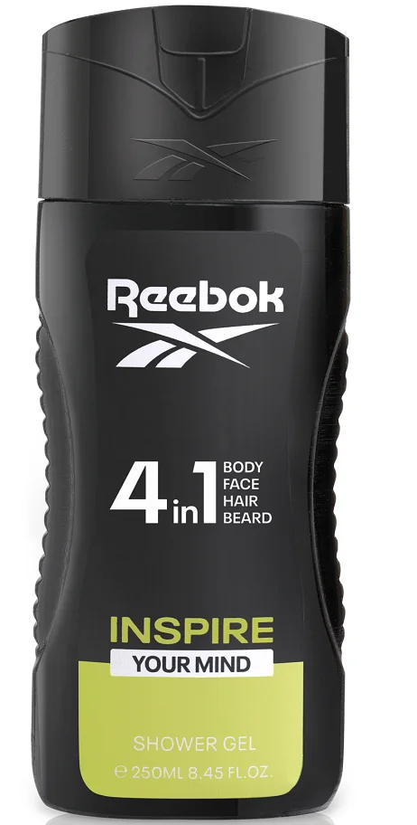Гель для душа Reebok для мужчин Inspire Your Mind 250 ml