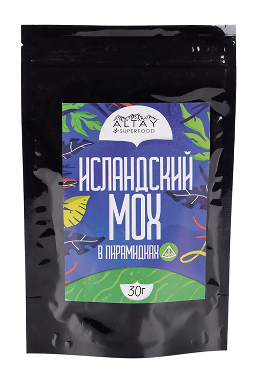 Исландский мох в пирамидках 30 гр