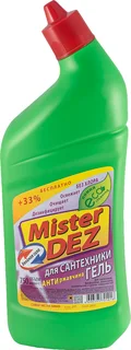 Гель Mister Dez Eco-Cleaning Двойная сила антиржав / уничтож запаха без хлор для сантехники 750 мл