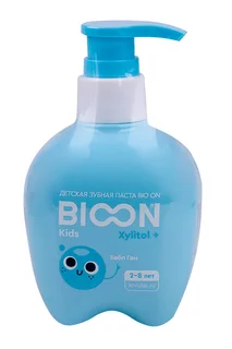 Зубная паста BIO ON с ксилитом Buble gum детская, 200 г