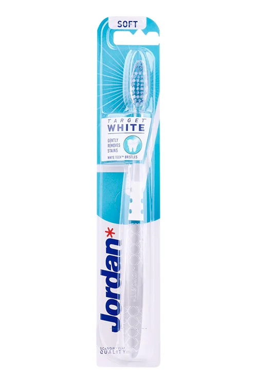 Зубная щетка Jordan Target White Soft отбеливающая