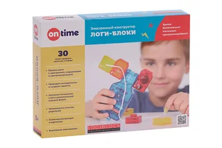 Конструктор ON Time электронный Логи-Блоки для детей
