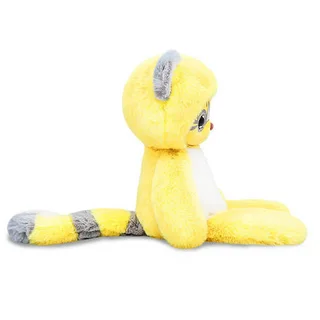 Игрушка Budi Basa Lori Colori Эйка жёлтая мягкая 25 см