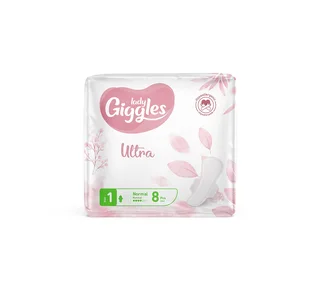 Прокладки ультратонкие Lady Giggles Ultra normal, 8 штук