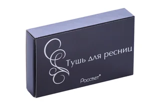 Тушь для ресниц Бархатная с кисточкой твердая Т4 голубой 5,3 гр