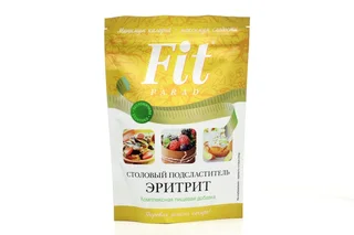 Эритрит FitParad 70% от сладости сахара дой-пак 400 гр