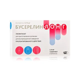 Бусерелин-Лонг ФС лиоф. для сусп в/м 375 мкг 1 шт