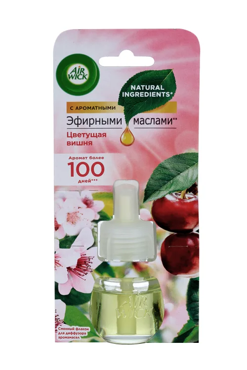 Сменный флакон Air Wick для диффузора аромамасел цветущая вишня 19 мл