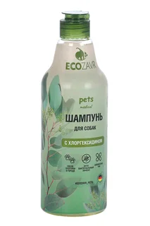 Шампунь Ecozavr с хлоргексидином для собак 500 мл