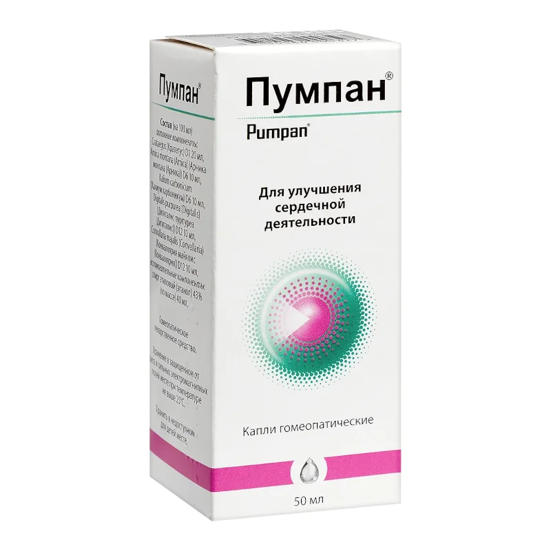 Пумпан капли флакон 50 мл капли 50 мл