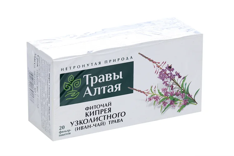Кипрей узколистный (Иван чай) трава серии Алтай 1,5 гр 20 шт