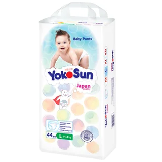 Подгузники-трусики YokoSun размер L (9-14 кг) 44 шт