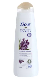 Бальзам-ополаскиватель Dove nourishing secrets густые / сильные лаванда / розмарин 350 мл