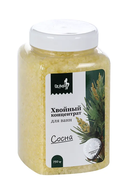 Концентрат Dr Aqua хвойный Сосна для ванн 750 гр
