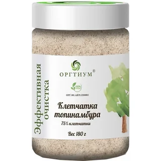 Пищевая продукция Клетчатка топинамбура, 180 г, Оргтиум