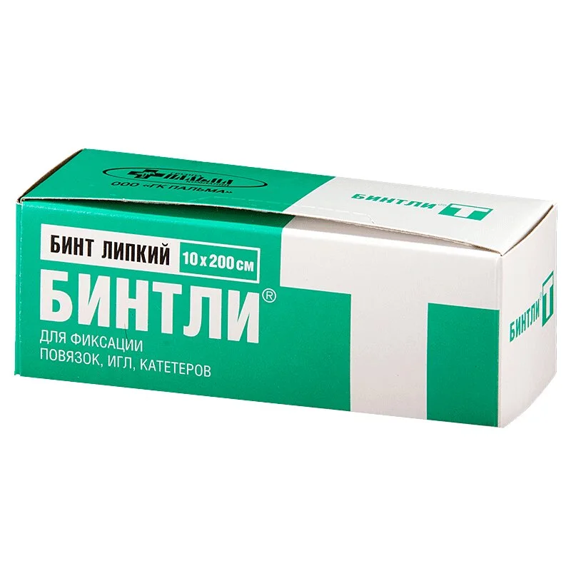 Бинт Липкий Бинтли-Т Проницаемый 10×200 см 1 шт