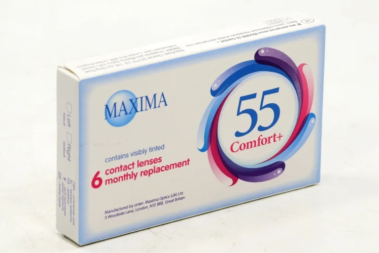 Линзы Максима 55 Комфорт плюс (диоптрия -4,0) 6 шт