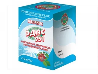 Кверкус Эдас-951 20 гр гранулы гомеопатические