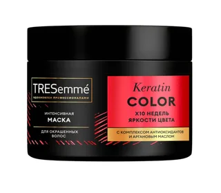 Маска для окрашенных волос Тресемме Keratin Color кератин+цвет 300 мл
