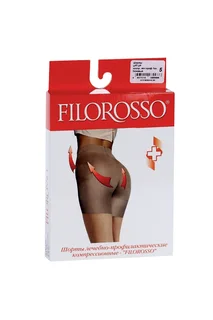 Шорты Filorosso Lift UP компрессионные 1 класс бежевый р.5
