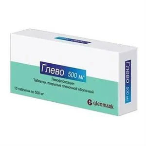 Глево 500 мг 10 шт таблетки покрытые пленочной оболочкой