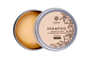 Шампунь твердый для волос с натуральным маслом "Облепиха" 55 гр Fabrik Cosmetology