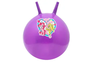 Мяч Hasbro прыгун с рожками Давай дружить d=45 см My Little Pony вес 350 гр цвета микс