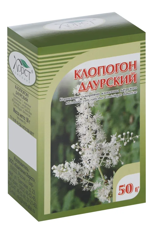 Клопогон даурский (цимицифуга) корень 50 гр