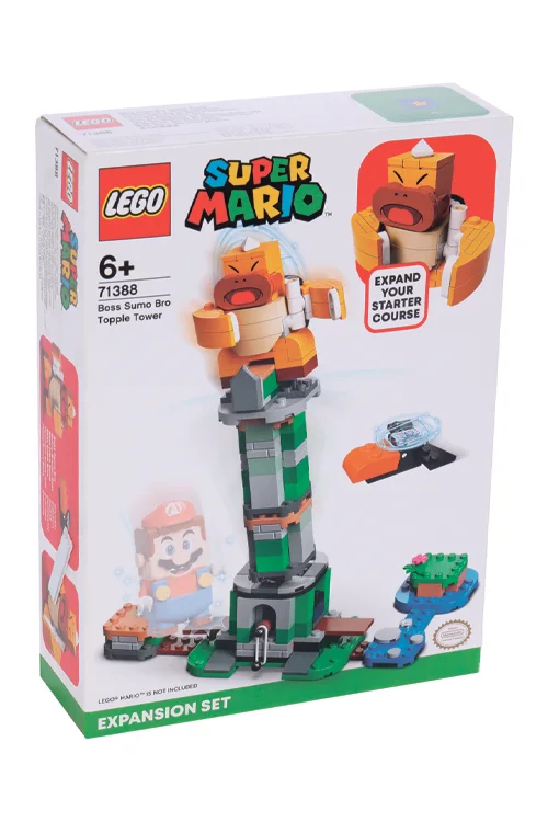 Конструктор Lego Super Mario дополнительный набор падающая башня босса братца-сумо