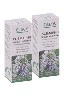 Масло Oleos Розмарин эфирное 10 мл 2 шт
