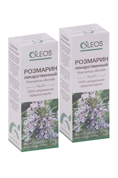 Масло Oleos Розмарин эфирное 10 мл 2 шт