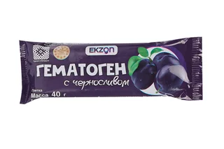 Гематоген Волшебный с черносливом 40 гр