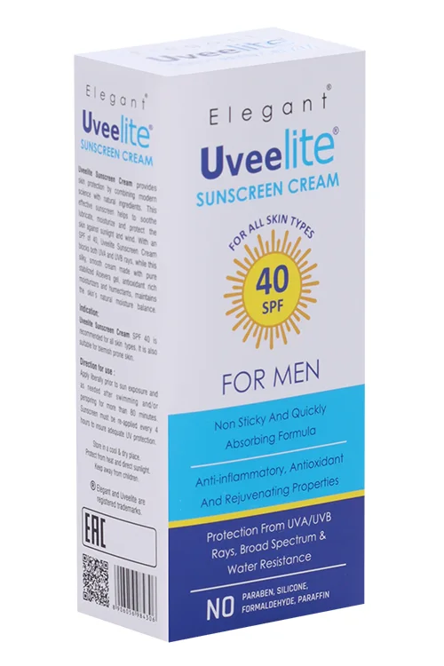 Крем UveeLite SPF40 для мужчин 50 гр