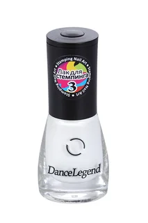 Лак Dance Legend для стемпинга 03 white 6,5 мл