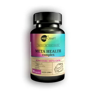 Мета Хелф MedCraft Meta Health 90 капсулы