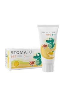 Зубная паста Stomatol детская 3-7 лет Banana & mango 50 гр