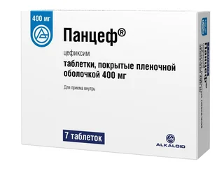 Панцеф таб. п. о 400 мг 7 шт
