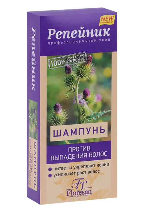 Шампунь Floresan Репейник п/выпадения волос 250 мл