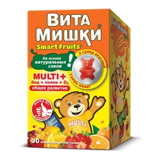 Витамишки Мульти+ Пастилки Жевательные 30 шт
