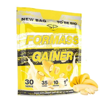 Гейнер Steelpower For Mass Gainer высокобелков для набора мышеч массы банан 1 500 гр