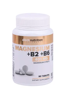 Магний с витаминами В2/В6 aTech Nutrition, 90 шт, таблетки